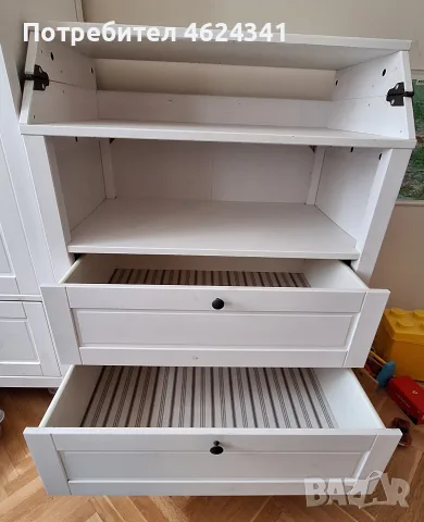 Повивалник - ракла Sundvik Ikea, снимка 2 - Мебели за детската стая - 55607781