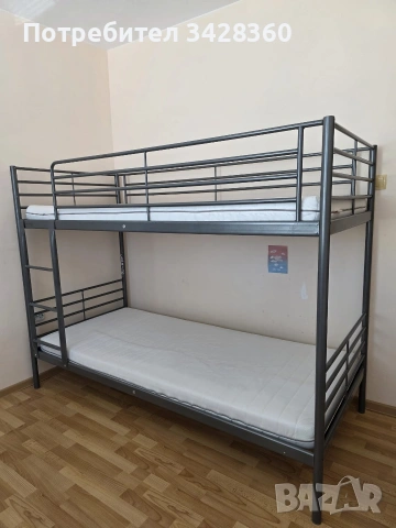 Двуетажно легло 90х200см IKEA SVARTA