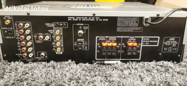 AV Receiver JVC RX-5032V, снимка 4 - Ресийвъри, усилватели, смесителни пултове - 54609810