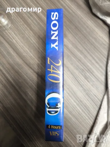 SONY 240 VHS видеокасети , снимка 3 - Камери - 55632007