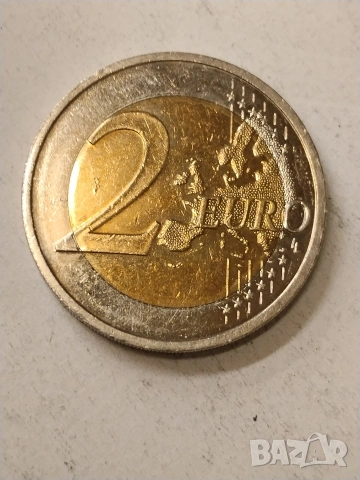 Монета от 2 евро , снимка 2 - Нумизматика и бонистика - 54278655