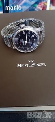MeisterSinger Perigraph Automatic 43mm БАРТЕР, снимка 8 - Мъжки - 55242333