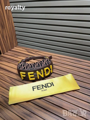 Fendi Нова Стилна Дамска Чанта Фенди Различни Цветове , снимка 5 - Чанти - 55125649