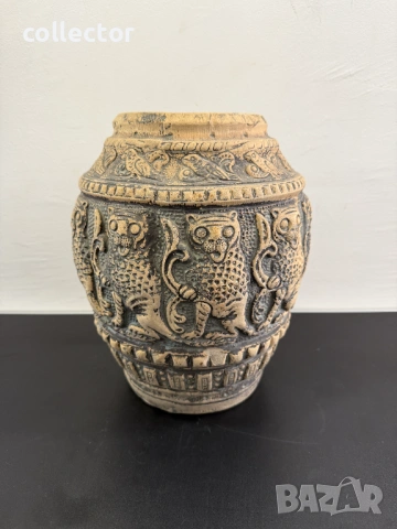 Керамична ваза в древногръцки стил. №8140