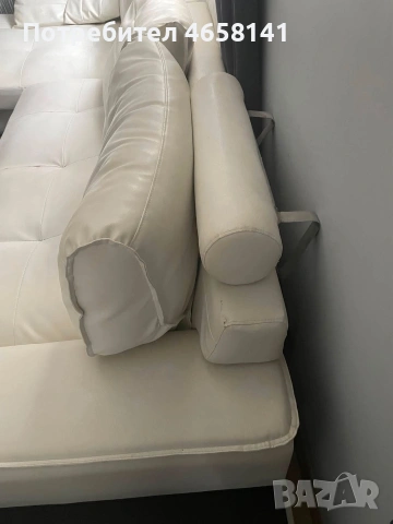 Продавам кожен диван, снимка 7 - Дивани и мека мебел - 55250220