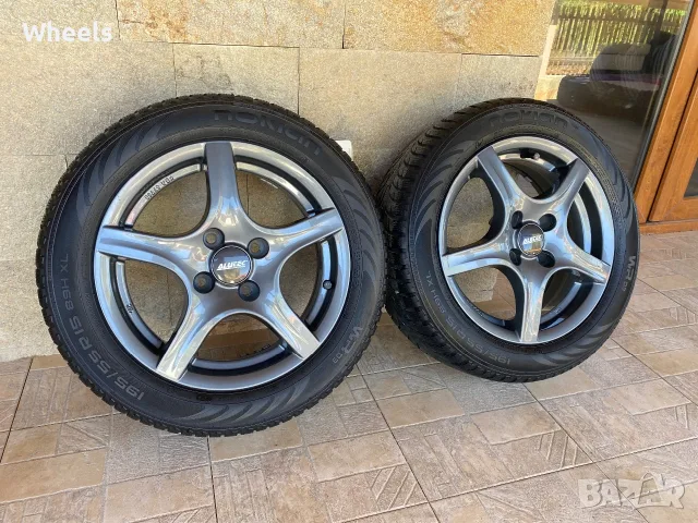 15" 4x108 Alutec Graphite - Peugeot Citroen, снимка 4 - Гуми и джанти - 55679480