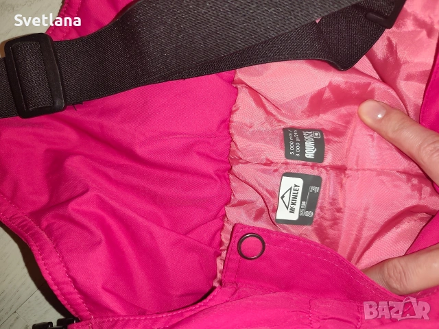 Детски зимни панталони в ярък розов, снимка 5 - Други - 54117420