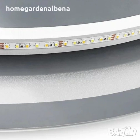 LED огледало за баня 60x90 см сензорно осветление стенен монтаж, снимка 3 - Огледала - 54407416