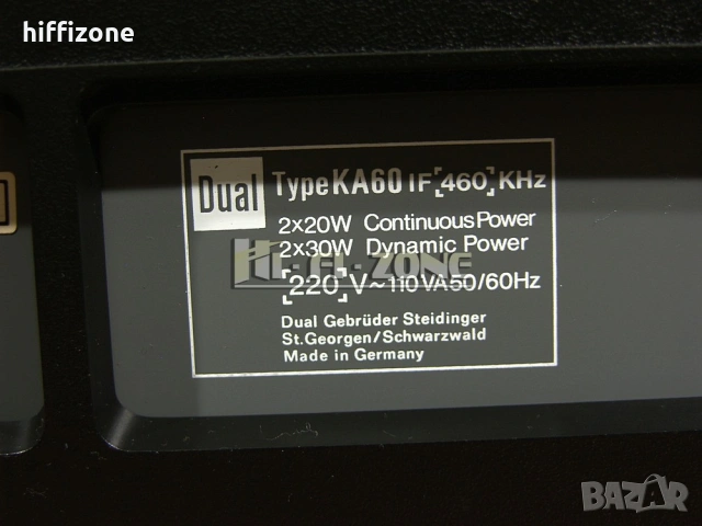 Грамофон Dual ka-60 /1, снимка 16 - Грамофони - 54797030