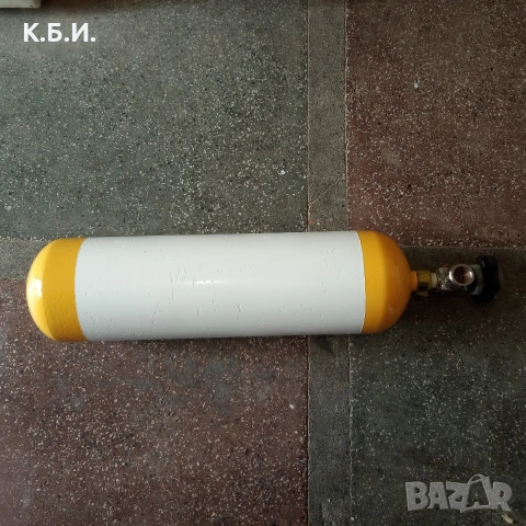 Продавам желязна бутилка Dräger - 1 брой - 6L - 300 BAR - АТМОСФЕРИ работно налягане