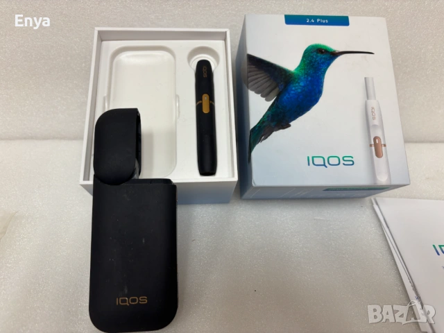 Безидимна електронна цигара IQOS 2,4 Plus - за части или ремонт, снимка 3 - Електронни цигари - 54710859