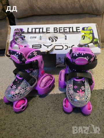 Детски ролкови кънки Byox - Little Beetle Violet Girl Ролери
