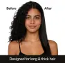Керамична преса за коса с широки плочи за гъста коса BarberBoss, 14 степени, снимка 4