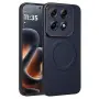 За Motorola Edge 70 Pro 5G / 70 Pro+ 5G Carbon Fiber TPU PC Кожен Калъф с Метален Ринг за Магнитна С, снимка 2