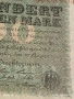 Две райхбанкноти 100 милиона марки 1923г. / 1 000 марки 1910г. Германия редки за КОЛЕКЦИЯ 17937, снимка 3