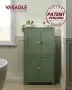 Подов шкаф за баня VASAGLE, снимка 4