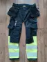 Blaklader 1993 4-Way Stretch Hi Vis Work Trousers - мъжки работен панталон 54/ХЛ, снимка 7