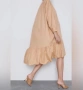ZARA Нова с етикети прекрасна рокля тип риза, снимка 4