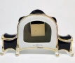 Порцеланов настолен часовник Royal Dux Bohemia Komtesa в стил Empir., снимка 4