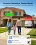 3MP WiFi камера за прозорец с магнитен монтаж и нощно виждане, снимка 8