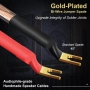 Hi-Fi кабел за тонколони с накрайници тип банани и вилици 13AWG , снимка 2