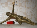 Бронзова Фигура Икона Исус, снимка 15