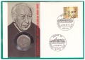 НУМИЗМАТИЧЕН ПЛИК С МОНЕТА (NUMISBRIEF) - ФРГ, снимка 1