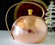 Меден чайник,кана,чиста червена мед 1 л. , снимка 5