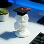 3d Бухал сова фигурка статуетка за украса декор Бал завършване Бал, снимка 1