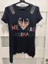 Оригинална черна тениска Desigual ”We Are Animals”, снимка 1