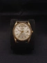 Часовник ELGIN PRESIDENT DAY QUARTZ GOLD DIAL FC-401 JAPAN, снимка 2