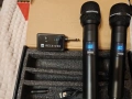 Микрофони - Нов двоен вокален комплект с 18650 батерии, снимка 1