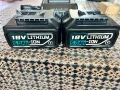 Комплект 2бр. Батерии 18V 5.0Ah + Зарядно за Bosch Professional (Синя серия), снимка 1