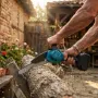 Акумулаторен верижен трион, снимка 3
