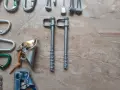 алпинистко / катерачно снарежение екипировка, карабинери, котки, 60 метра въже, цеви, клеми, примки, снимка 8