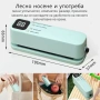 Мини преносима вакуумна машина за запечатване с LED дисплей и USB зареждане, снимка 4