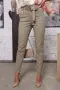 Панталон “Khaki Gravity Belt” – каки панталон с плетен колан арт.8036, снимка 1