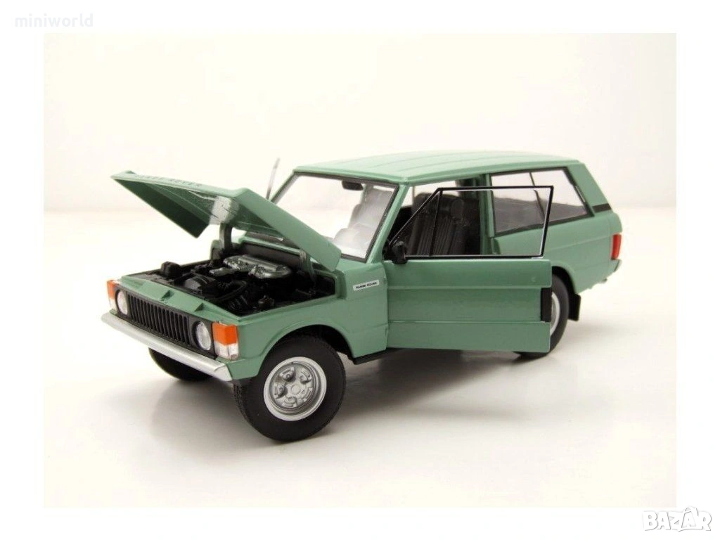 Land Rover Range Rover 1970 - мащаб 1:24 на Welly моделът е нов в кутия, снимка 1