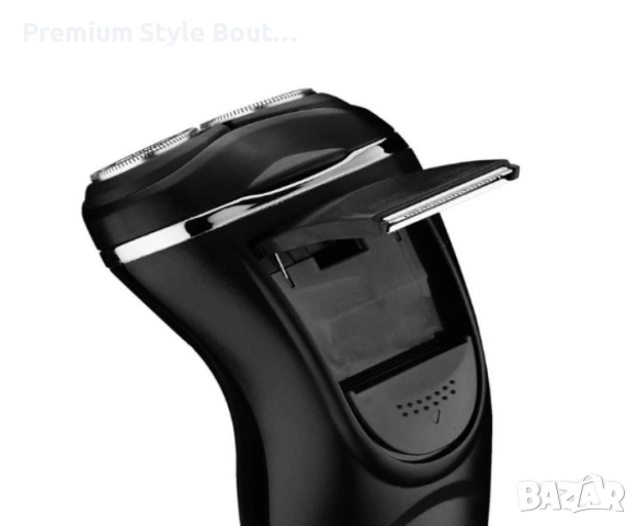 Самобръсначка Rosberg, Акумулаторна, Черна, снимка 5 - Тримери - 54055182