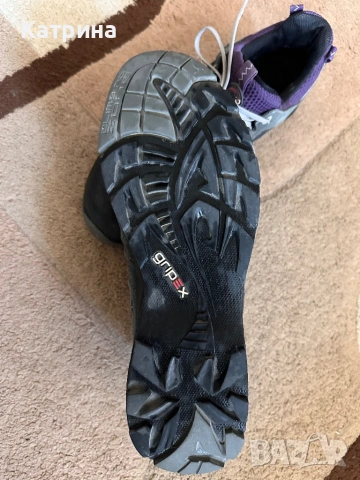Mammut Waterproof Gripex Raichle Hiking Shoes Grey/Purple Women’s, size 41/ 26,5cm, снимка 5 - Други - 54246302