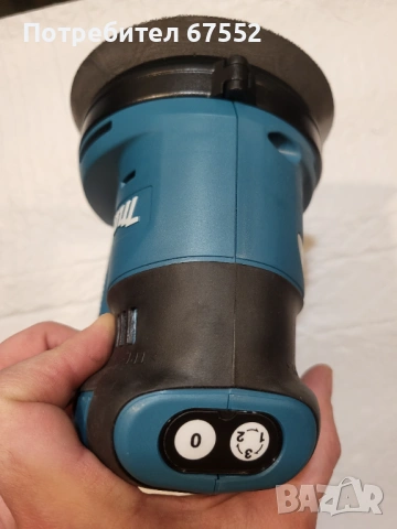 Акумулаторен орбитален шлайф Makita DBO180Z, LXT, 18 V, 125 мм. Само тяло. 66€ (цената е крайна), снимка 7 - Други инструменти - 54568006