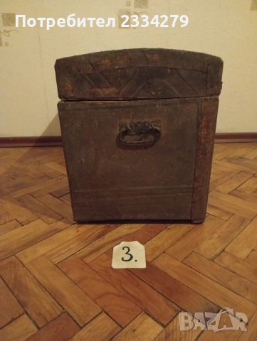 Стари ракли-сандъци за чеиз,различни големини 3 броя., снимка 13 - Антикварни и старинни предмети - 36164241