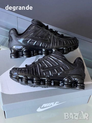 👟Nike Shox TL Black👇ВИДЕО НА МОДЕЛА , снимка 3 - Маратонки - 54887016