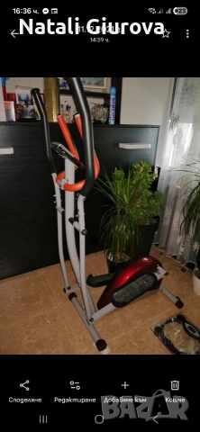 продавам крос тренажор, снимка 2 - Фитнес уреди - 54006663