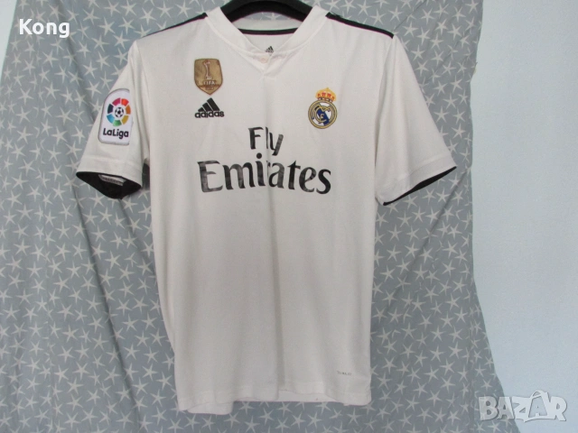 винтидж фланелка Hummel Real Madrid футболна тениска Adidas Реал Мадрид Испания Любек Германия , снимка 11 - Футбол - 55274778