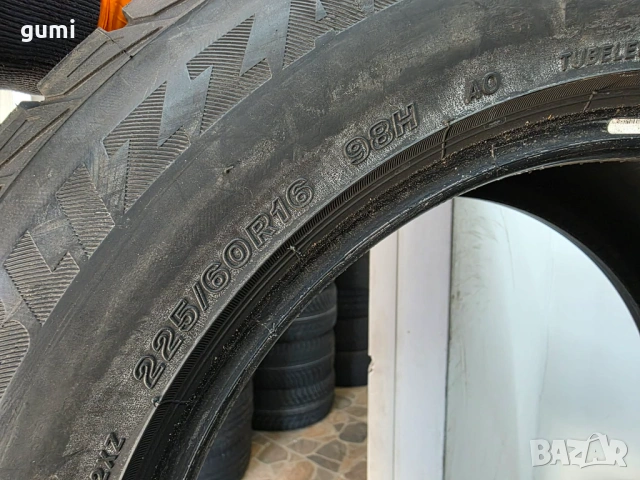 4бр зимни гуми 225/60/16 BRIDGESTONE L05485, снимка 6 - Гуми и джанти - 54106712