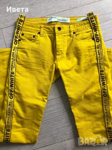 Дамски дънки OFF WHITE VIRGIL ABLOH, снимка 11 - Дънки - 55394197