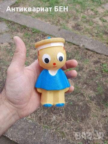 🧸 ДВЕ ОРИГИНАЛНИ ВИНТИДЖ ГУМЕНИ ФИГУРКИ – СТРАХОТНА НАХОДКА ЗА КОЛЕКЦИОНЕРИ! , снимка 15 - Антикварни и старинни предмети - 55136710