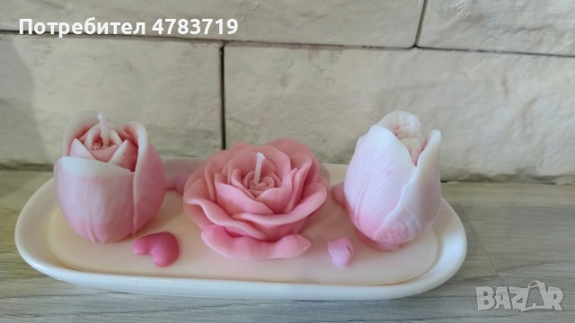 свещи от соев восък, снимка 7 - Декорация за дома - 54044147