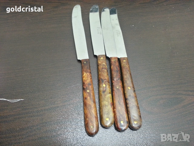 Стари български ножчета с дръжки чирени Каталин 